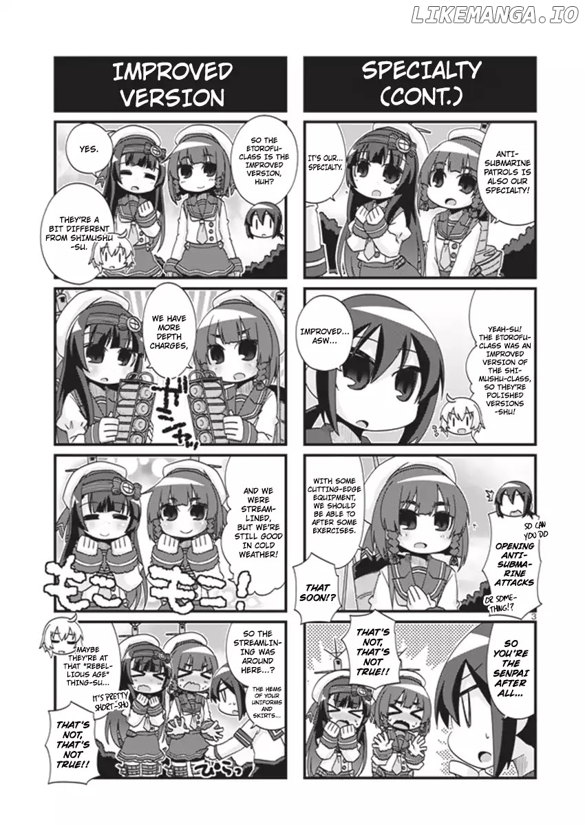 Kantai Collection - Kankore - 4-koma Comic - Fubuki, Ganbarimasu! chapter 182 - page 3