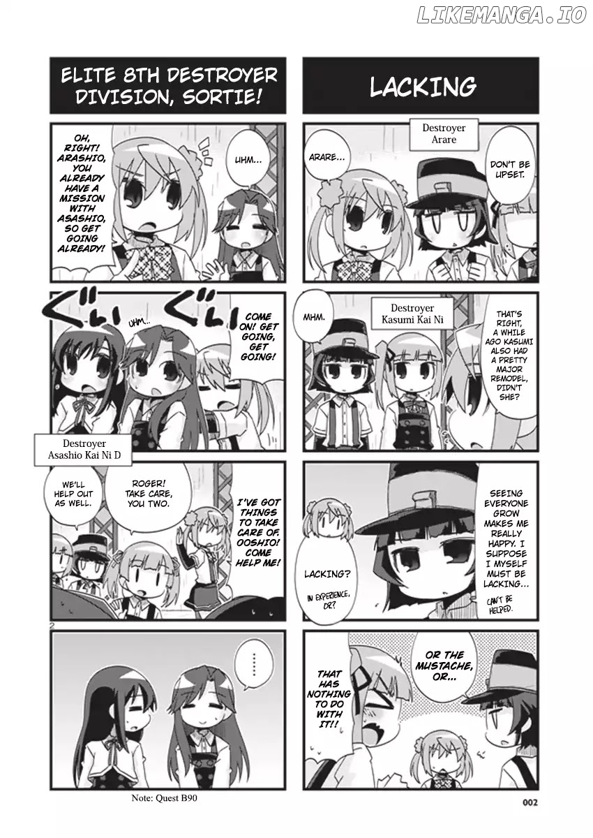 Kantai Collection - Kankore - 4-koma Comic - Fubuki, Ganbarimasu! chapter 183 - page 2