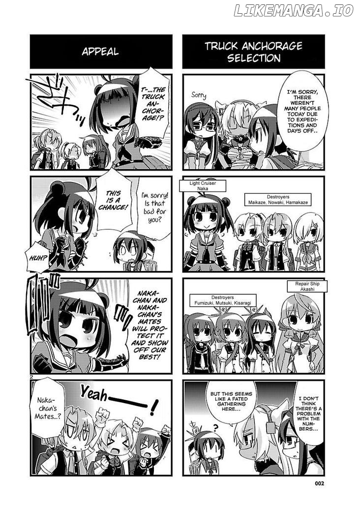 Kantai Collection - Kankore - 4-koma Comic - Fubuki, Ganbarimasu! chapter 75 - page 2