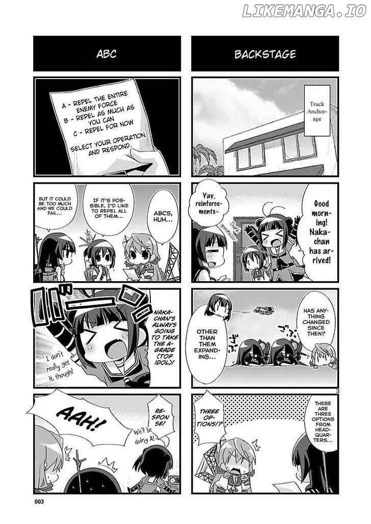 Kantai Collection - Kankore - 4-koma Comic - Fubuki, Ganbarimasu! chapter 75 - page 3