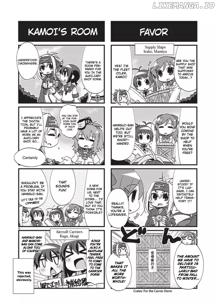 Kantai Collection - Kankore - 4-koma Comic - Fubuki, Ganbarimasu! chapter 185 - page 6