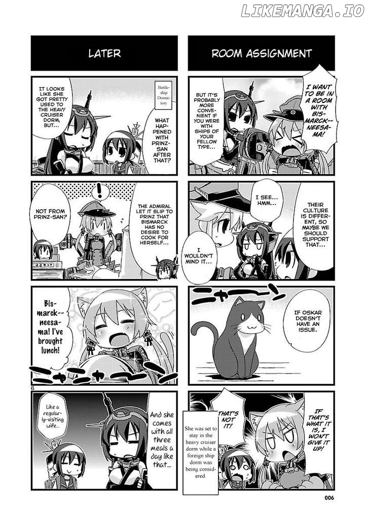Kantai Collection - Kankore - 4-koma Comic - Fubuki, Ganbarimasu! chapter 77 - page 6