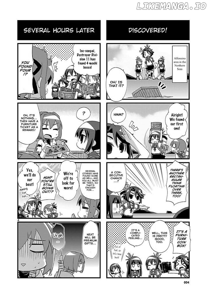 Kantai Collection - Kankore - 4-koma Comic - Fubuki, Ganbarimasu! chapter 78 - page 4