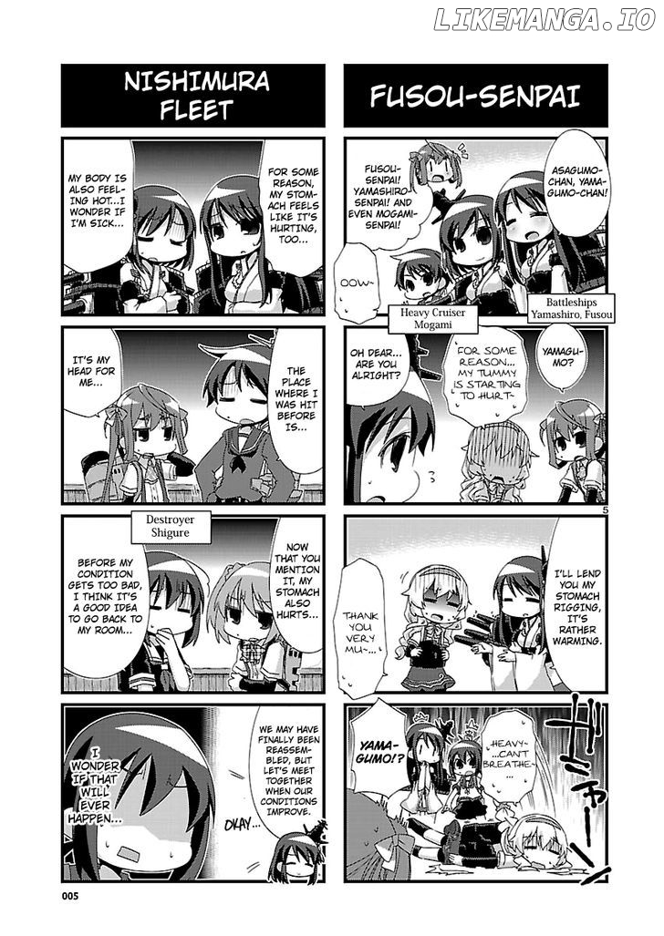 Kantai Collection - Kankore - 4-koma Comic - Fubuki, Ganbarimasu! chapter 80 - page 5
