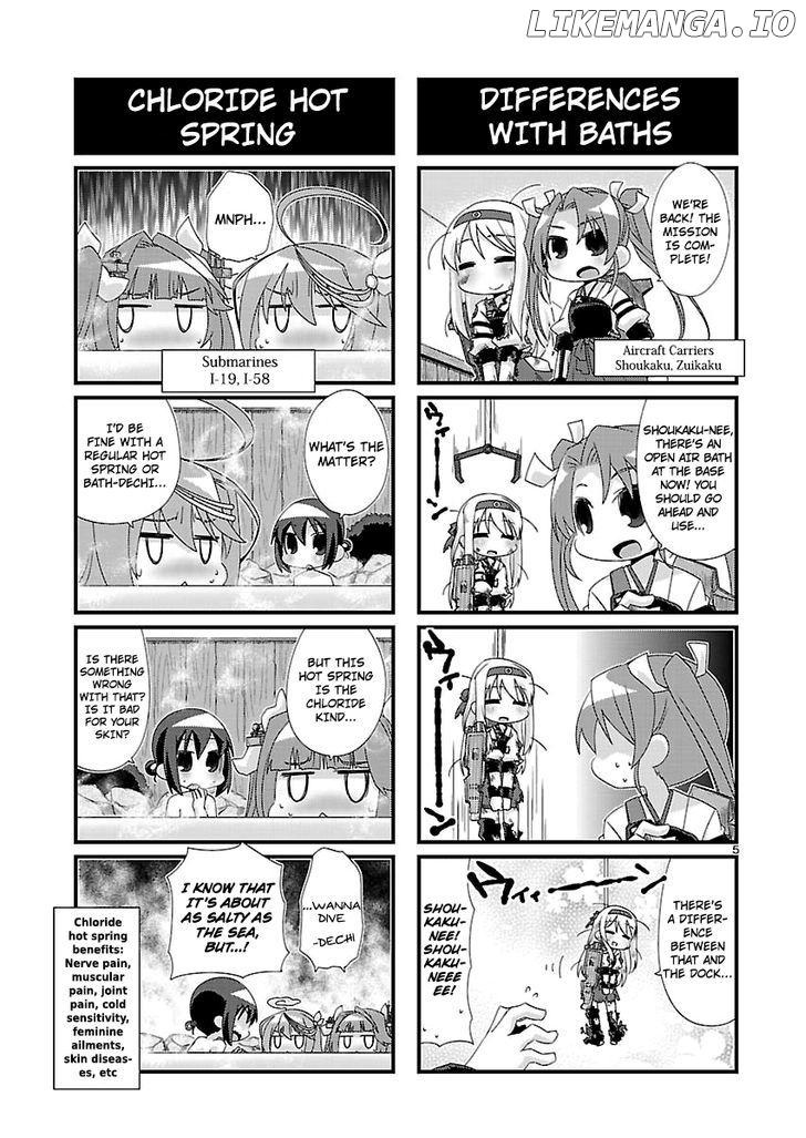 Kantai Collection - Kankore - 4-koma Comic - Fubuki, Ganbarimasu! chapter 81 - page 5