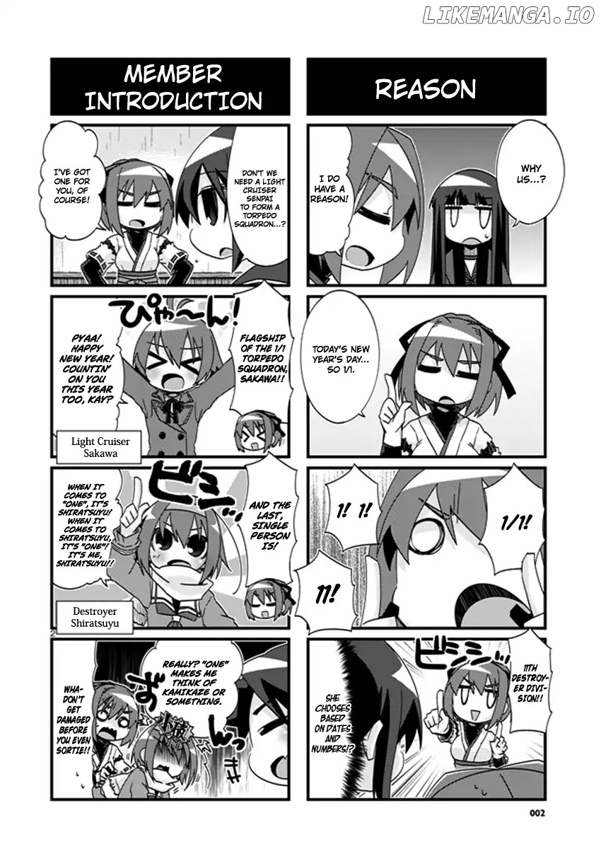 Kantai Collection - Kankore - 4-koma Comic - Fubuki, Ganbarimasu! chapter 190 - page 2