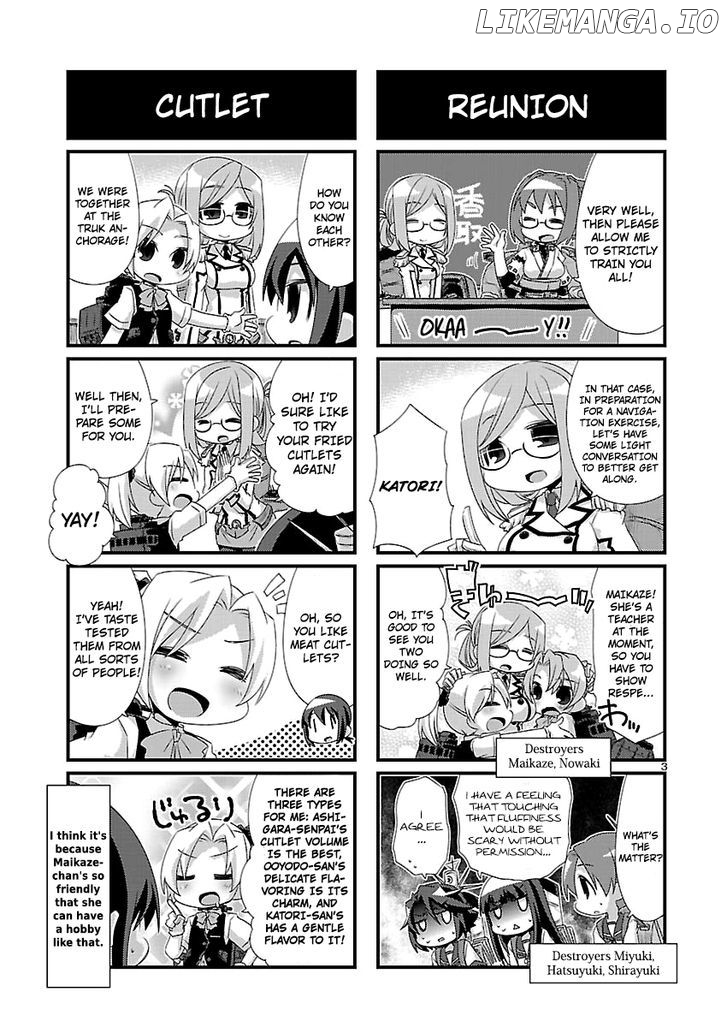 Kantai Collection - Kankore - 4-koma Comic - Fubuki, Ganbarimasu! chapter 82 - page 3