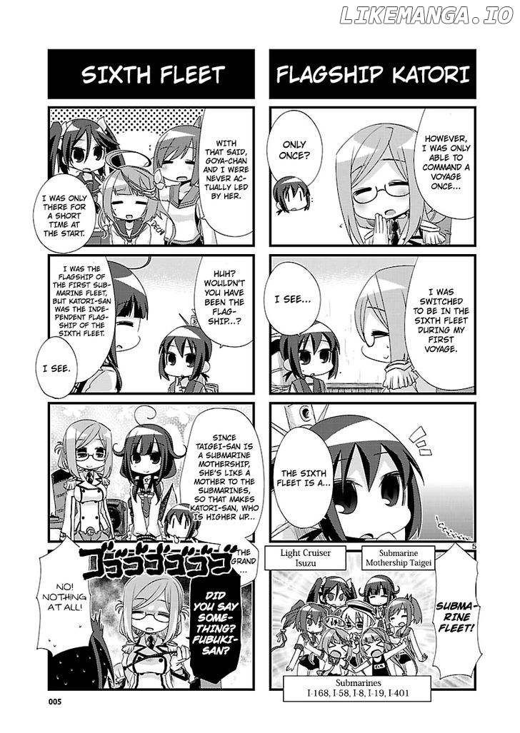 Kantai Collection - Kankore - 4-koma Comic - Fubuki, Ganbarimasu! chapter 82 - page 5
