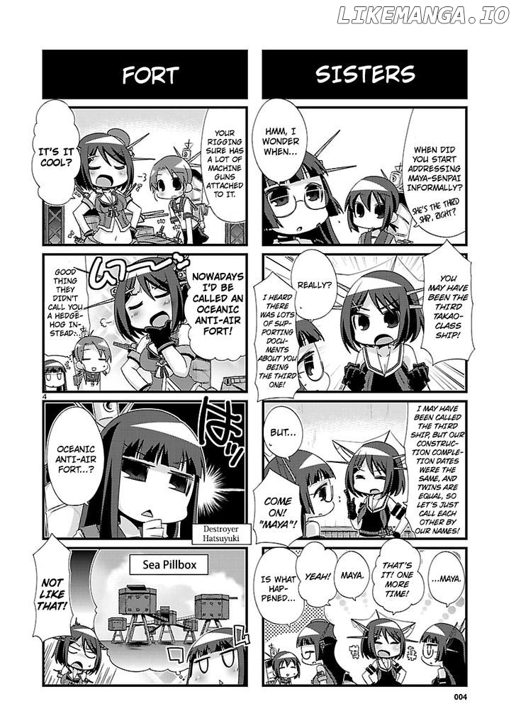 Kantai Collection - Kankore - 4-koma Comic - Fubuki, Ganbarimasu! chapter 84 - page 4