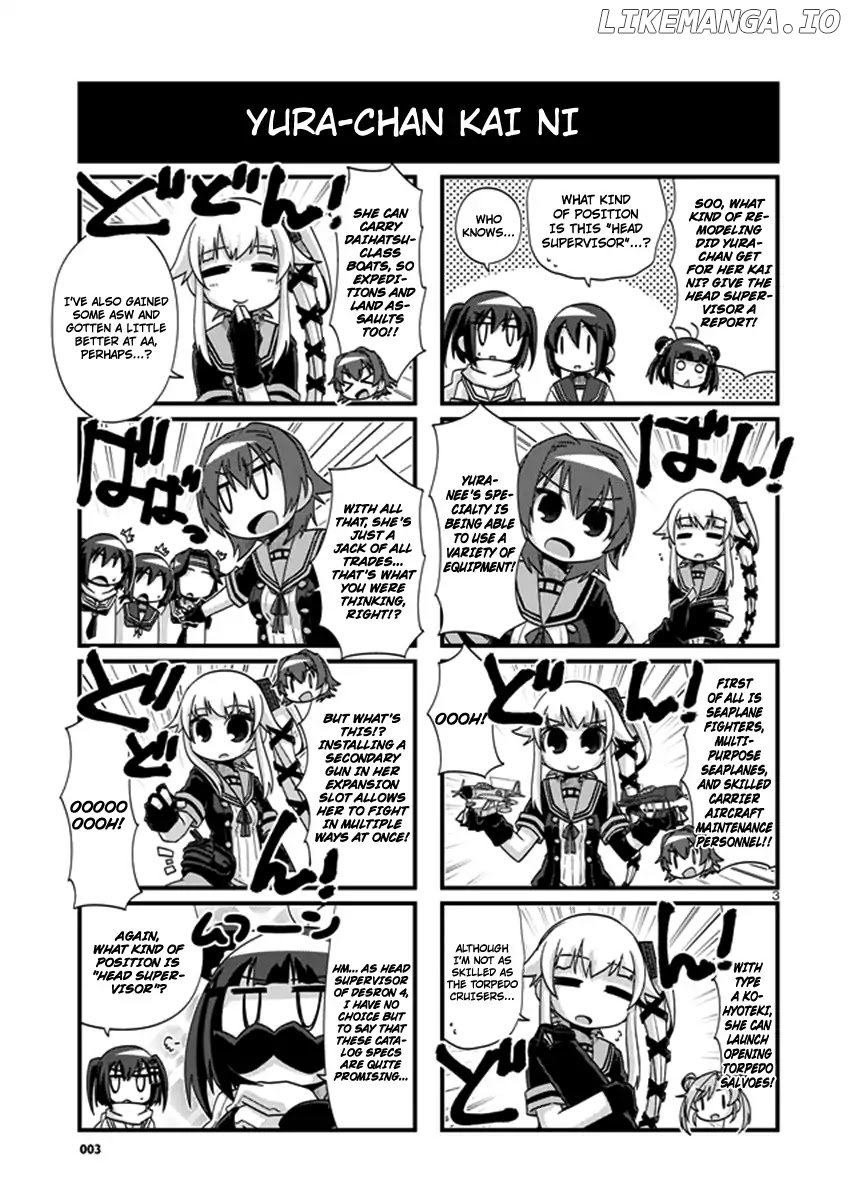 Kantai Collection - Kankore - 4-koma Comic - Fubuki, Ganbarimasu! chapter 192 - page 3