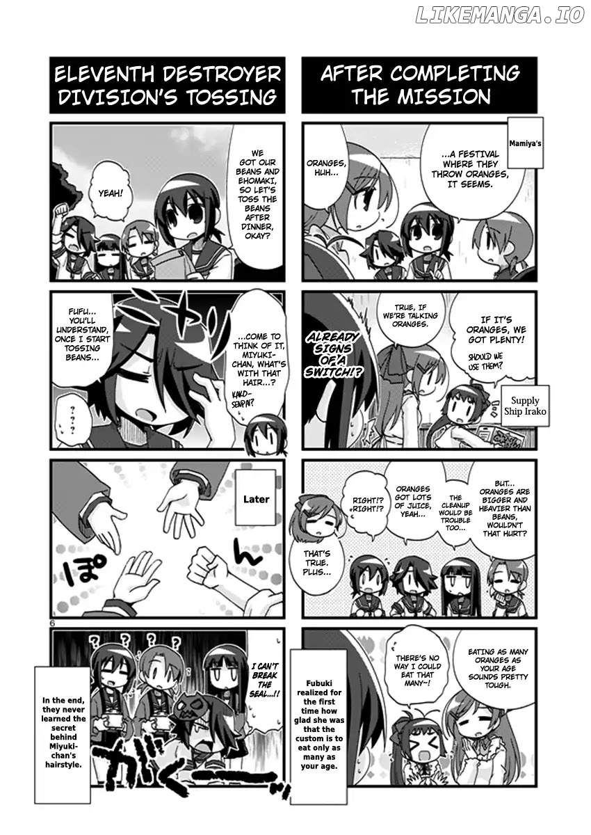 Kantai Collection - Kankore - 4-koma Comic - Fubuki, Ganbarimasu! chapter 193 - page 6
