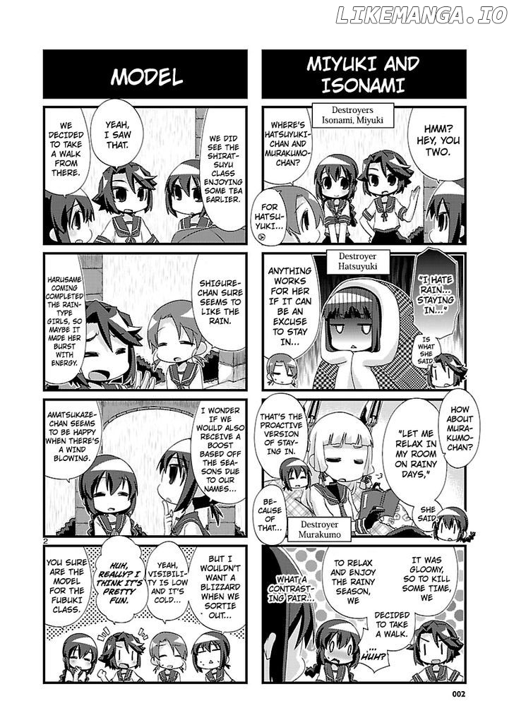 Kantai Collection - Kankore - 4-koma Comic - Fubuki, Ganbarimasu! chapter 86 - page 2