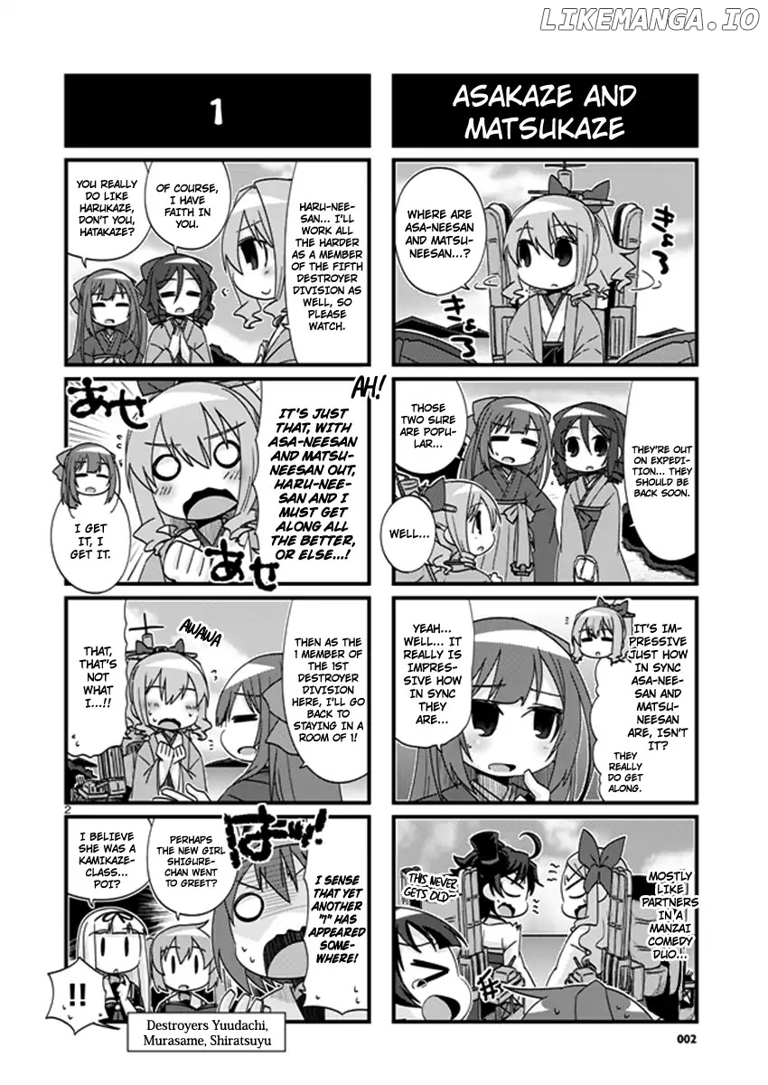 Kantai Collection - Kankore - 4-koma Comic - Fubuki, Ganbarimasu! chapter 194 - page 2
