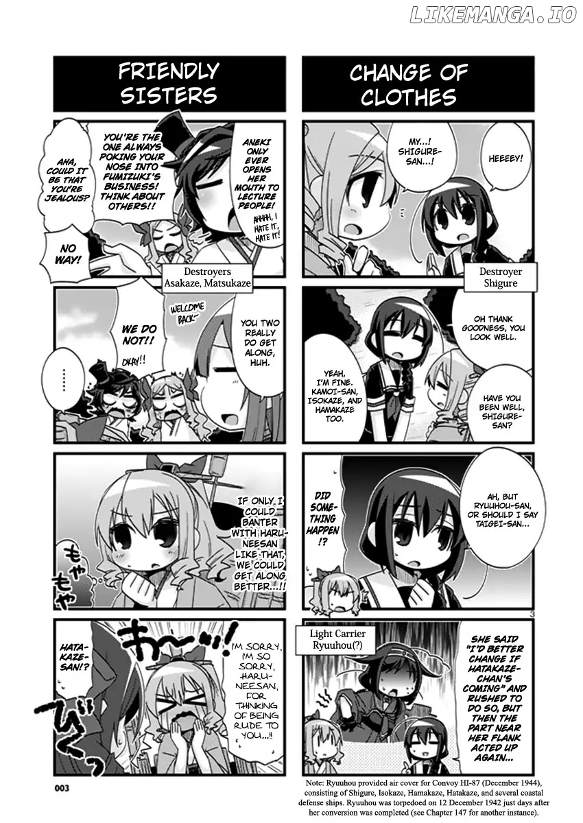 Kantai Collection - Kankore - 4-koma Comic - Fubuki, Ganbarimasu! chapter 194 - page 3