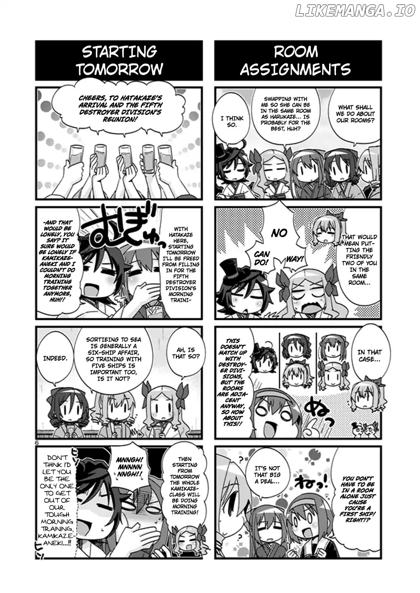Kantai Collection - Kankore - 4-koma Comic - Fubuki, Ganbarimasu! chapter 194 - page 6
