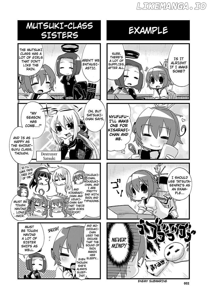 Kantai Collection - Kankore - 4-koma Comic - Fubuki, Ganbarimasu! chapter 87 - page 2