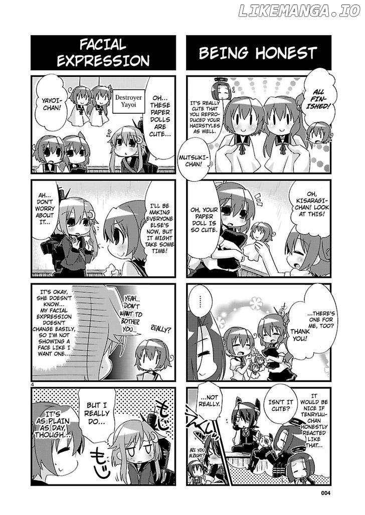 Kantai Collection - Kankore - 4-koma Comic - Fubuki, Ganbarimasu! chapter 87 - page 4