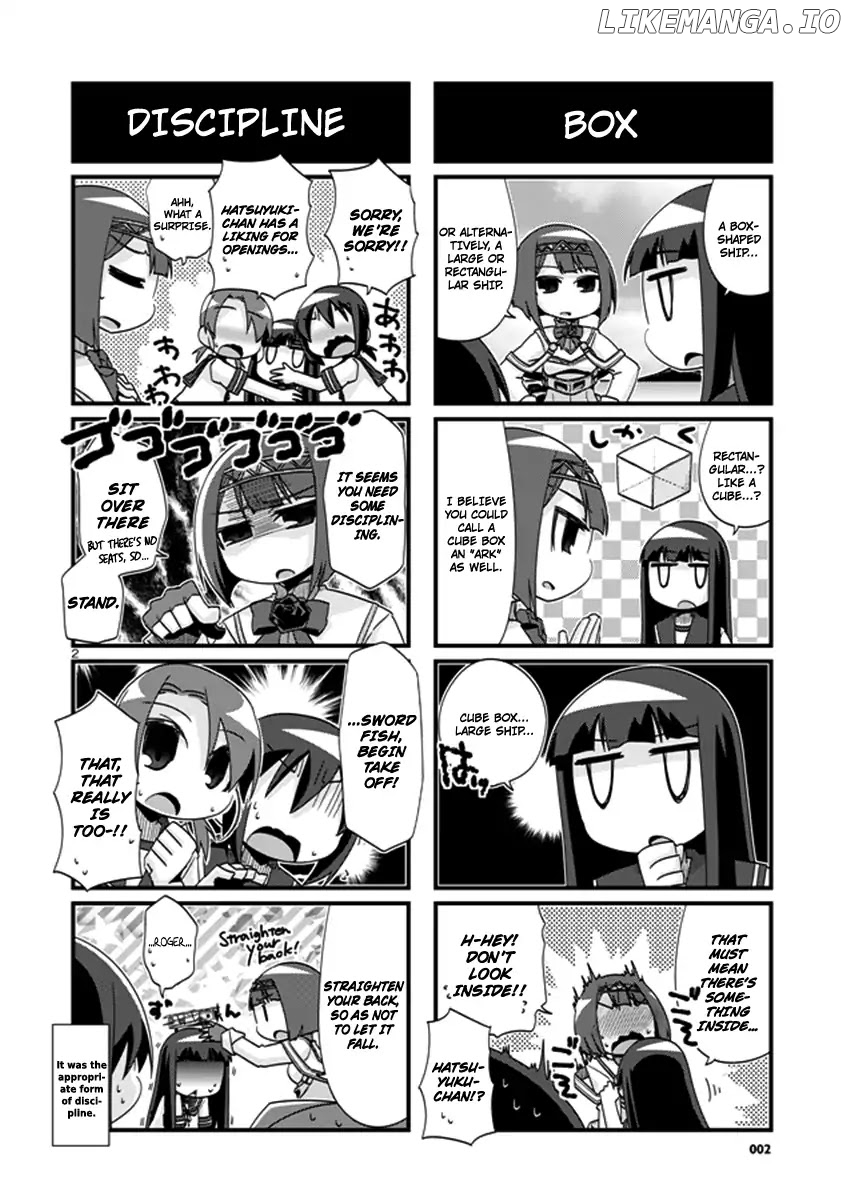Kantai Collection - Kankore - 4-koma Comic - Fubuki, Ganbarimasu! chapter 195 - page 2