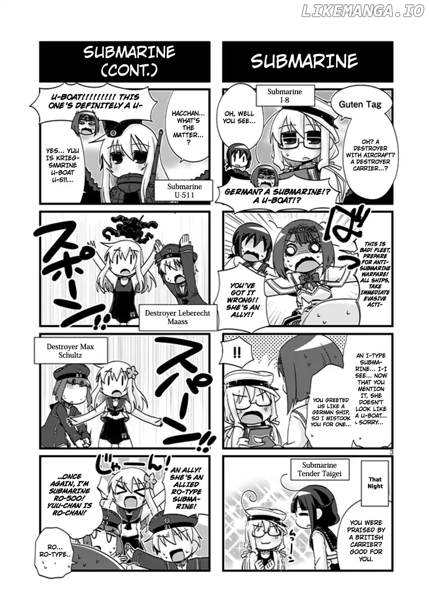 Kantai Collection - Kankore - 4-koma Comic - Fubuki, Ganbarimasu! chapter 195 - page 3