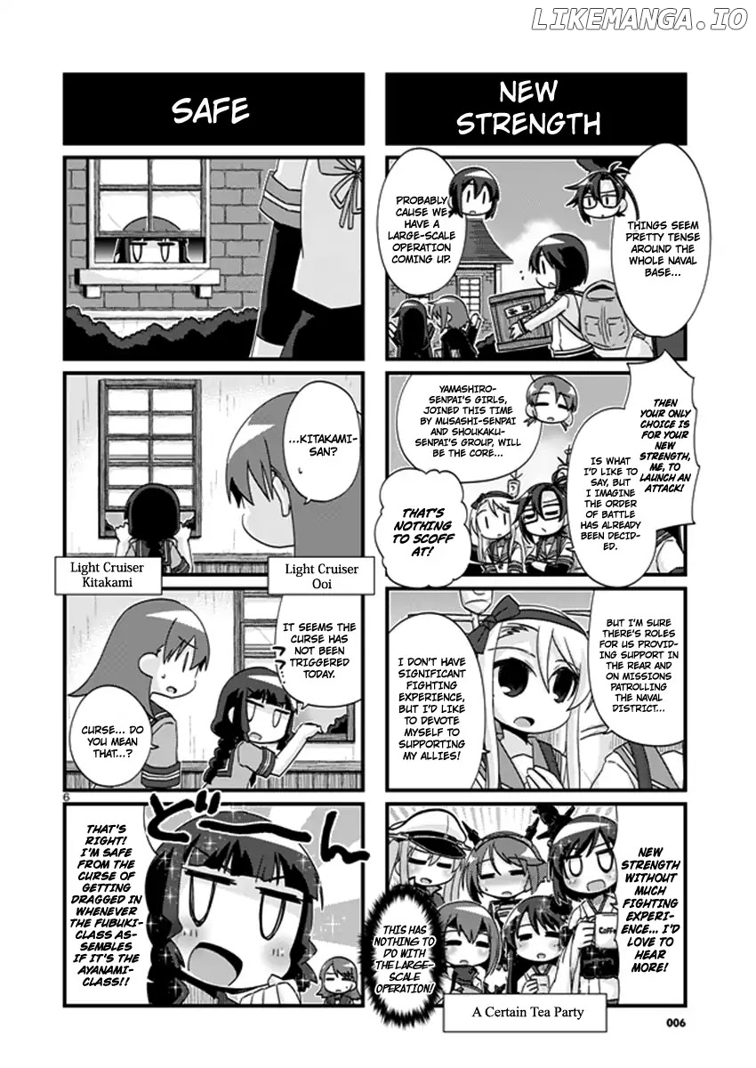Kantai Collection - Kankore - 4-koma Comic - Fubuki, Ganbarimasu! chapter 196 - page 6