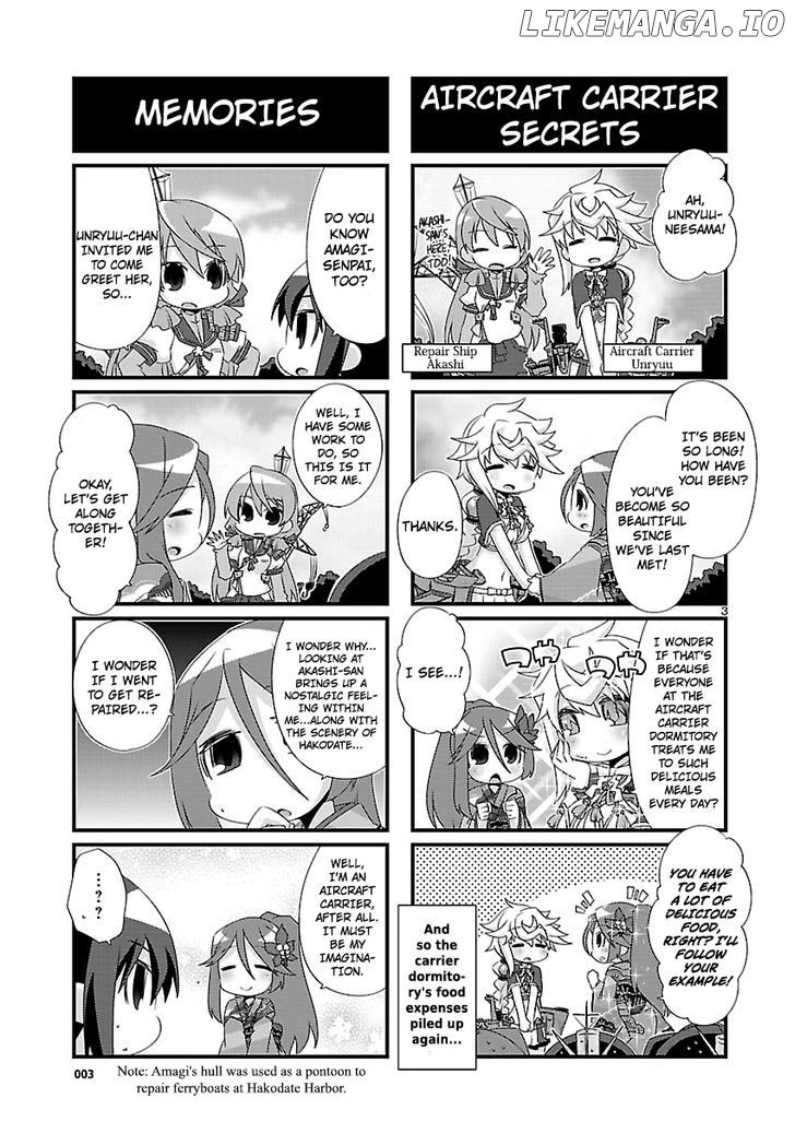 Kantai Collection - Kankore - 4-koma Comic - Fubuki, Ganbarimasu! chapter 88 - page 3