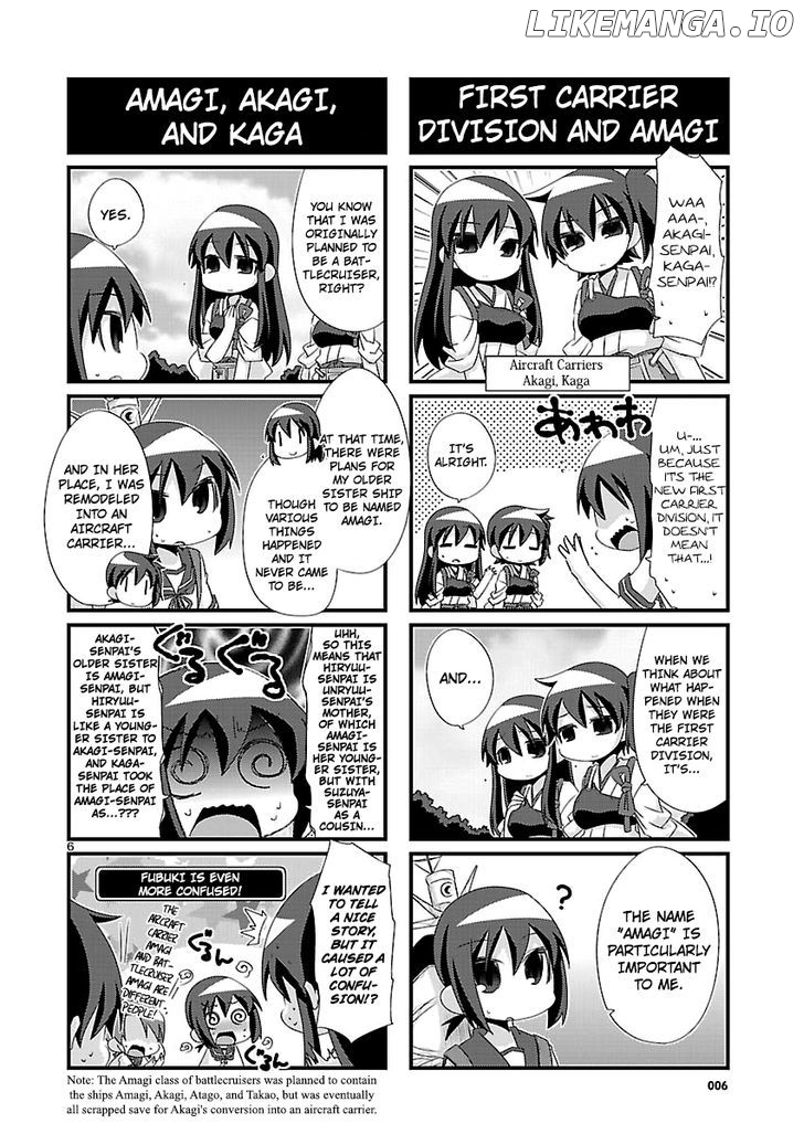 Kantai Collection - Kankore - 4-koma Comic - Fubuki, Ganbarimasu! chapter 88 - page 6