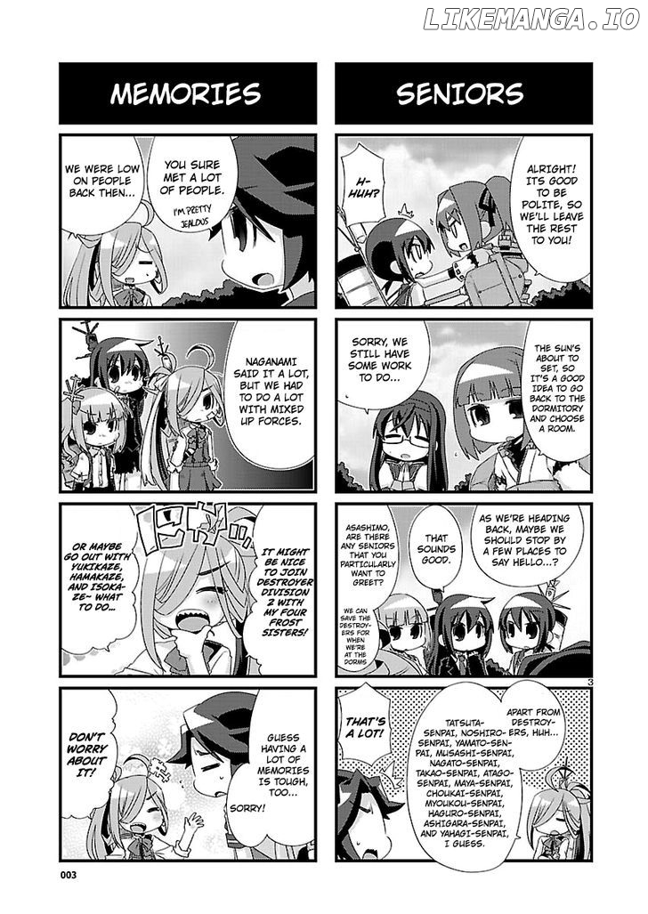 Kantai Collection - Kankore - 4-koma Comic - Fubuki, Ganbarimasu! chapter 89 - page 3
