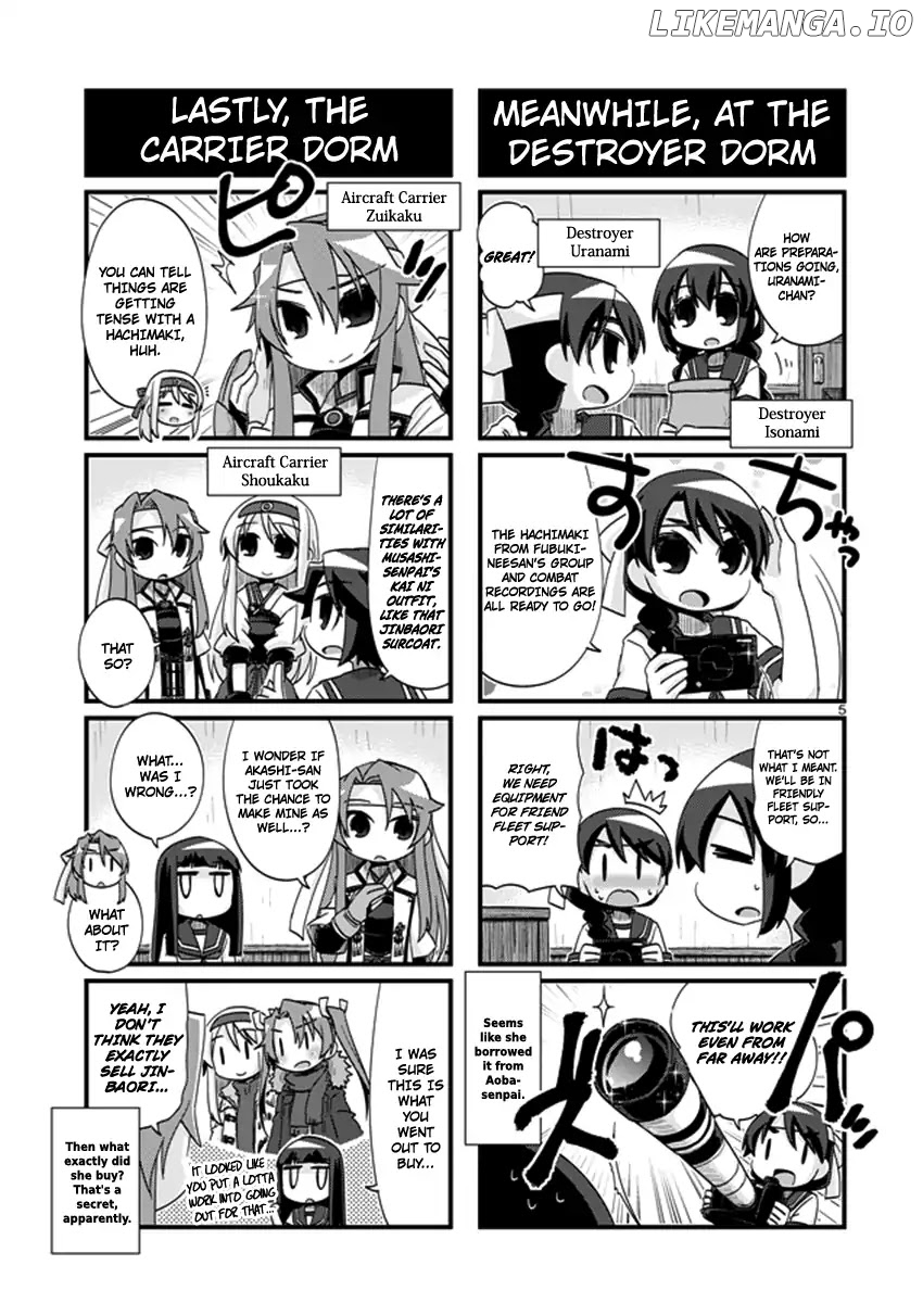 Kantai Collection - Kankore - 4-koma Comic - Fubuki, Ganbarimasu! chapter 197 - page 5