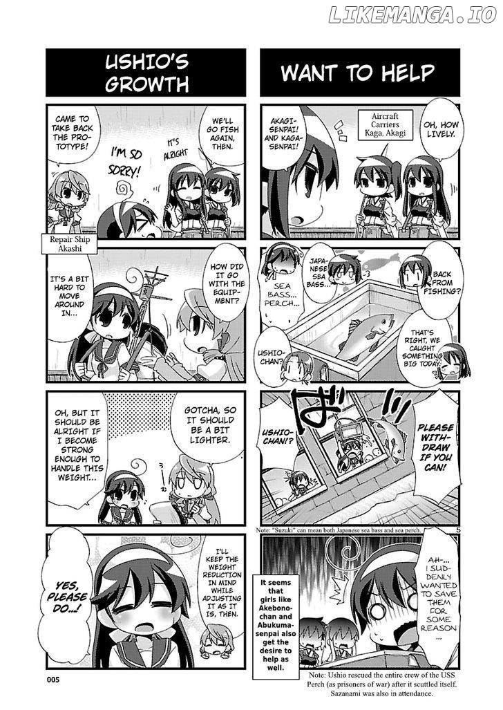 Kantai Collection - Kankore - 4-koma Comic - Fubuki, Ganbarimasu! chapter 90 - page 5