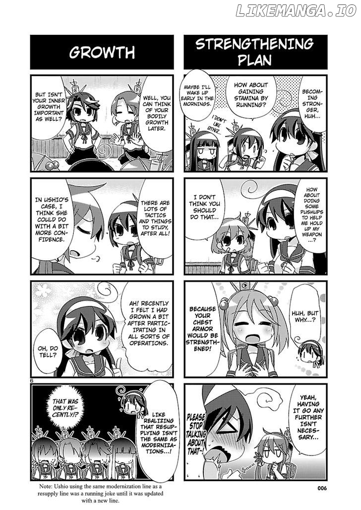 Kantai Collection - Kankore - 4-koma Comic - Fubuki, Ganbarimasu! chapter 90 - page 6