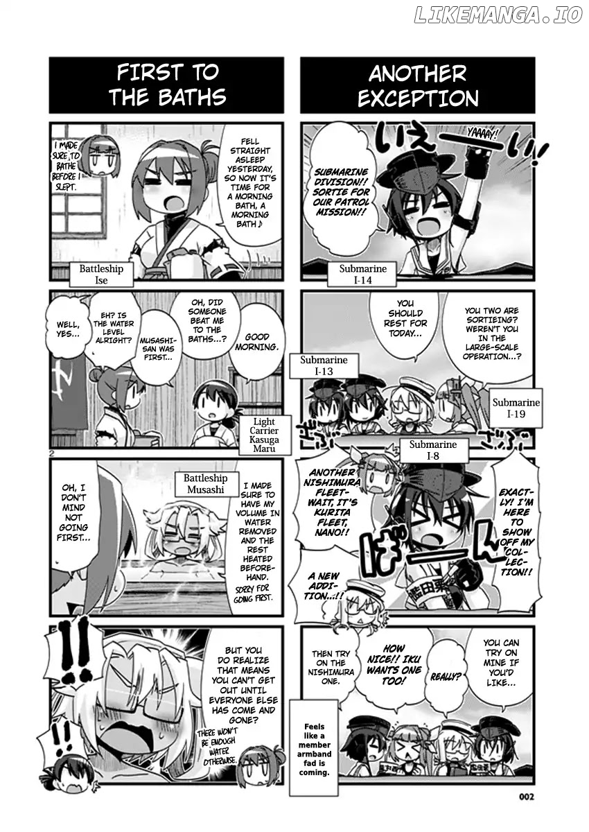 Kantai Collection - Kankore - 4-koma Comic - Fubuki, Ganbarimasu! chapter 200 - page 2