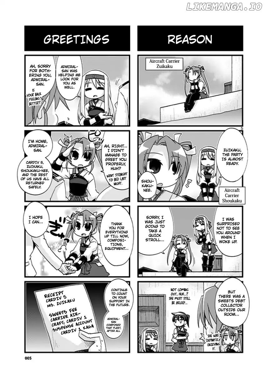 Kantai Collection - Kankore - 4-koma Comic - Fubuki, Ganbarimasu! chapter 200 - page 5