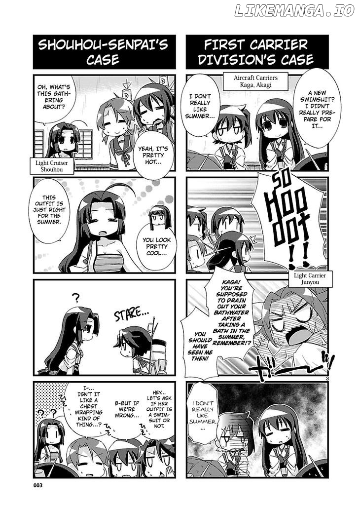 Kantai Collection - Kankore - 4-koma Comic - Fubuki, Ganbarimasu! chapter 93 - page 3