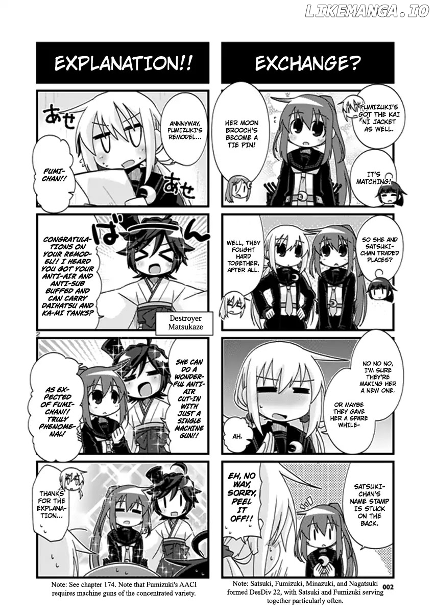 Kantai Collection - Kankore - 4-koma Comic - Fubuki, Ganbarimasu! chapter 201 - page 2