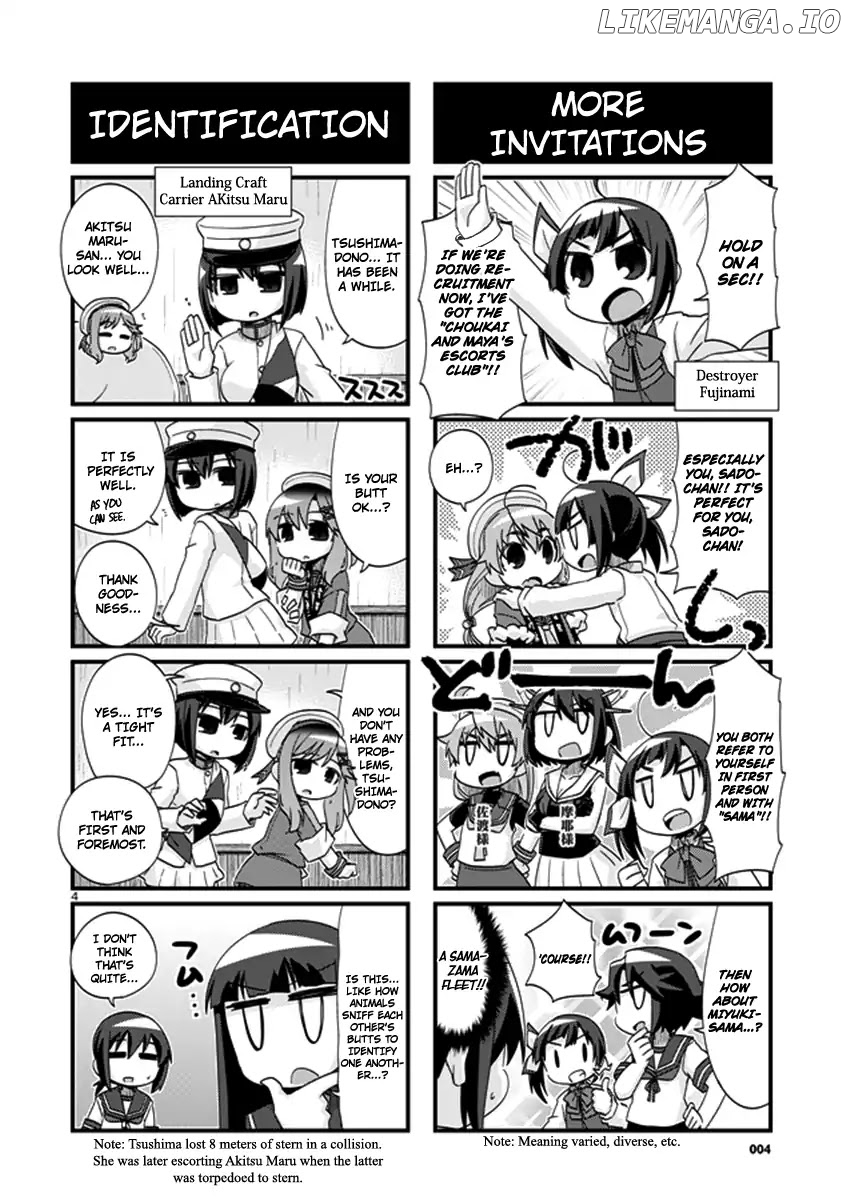 Kantai Collection - Kankore - 4-koma Comic - Fubuki, Ganbarimasu! chapter 202 - page 4