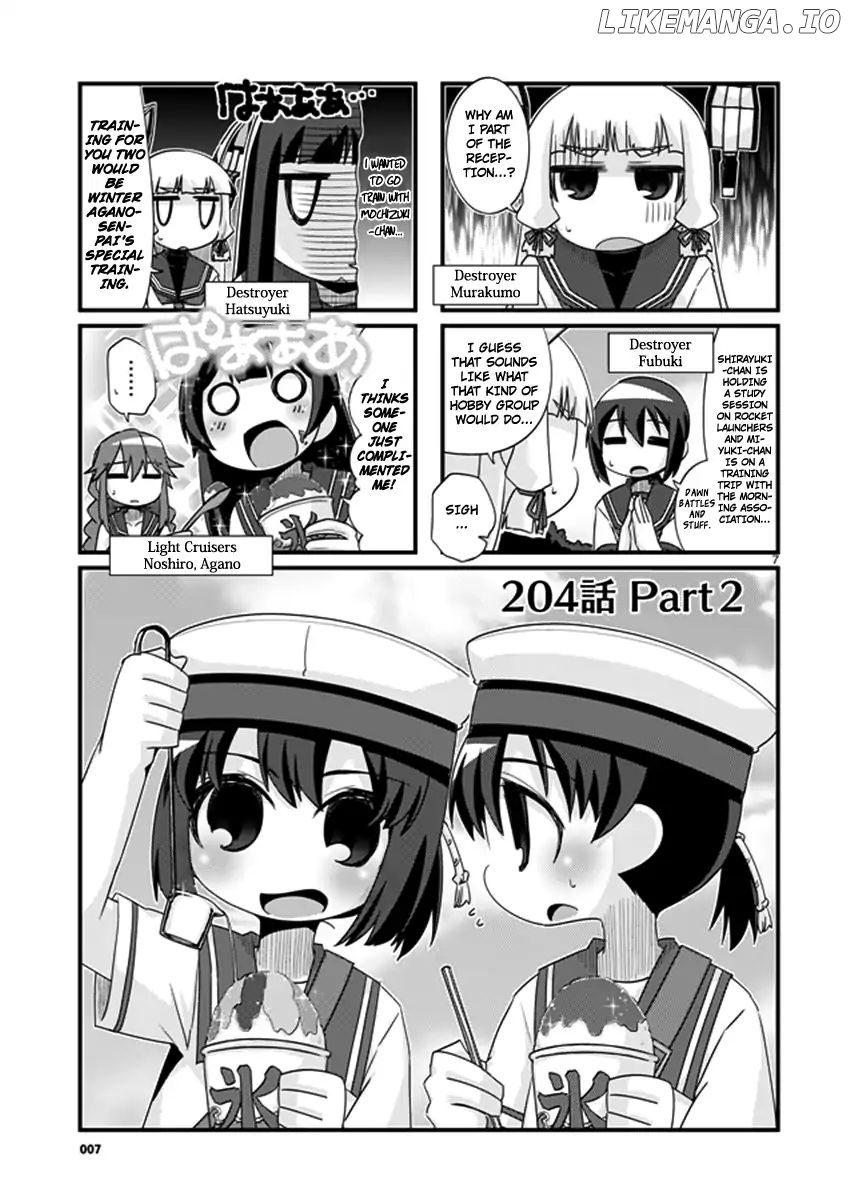 Kantai Collection - Kankore - 4-koma Comic - Fubuki, Ganbarimasu! chapter 204 - page 7