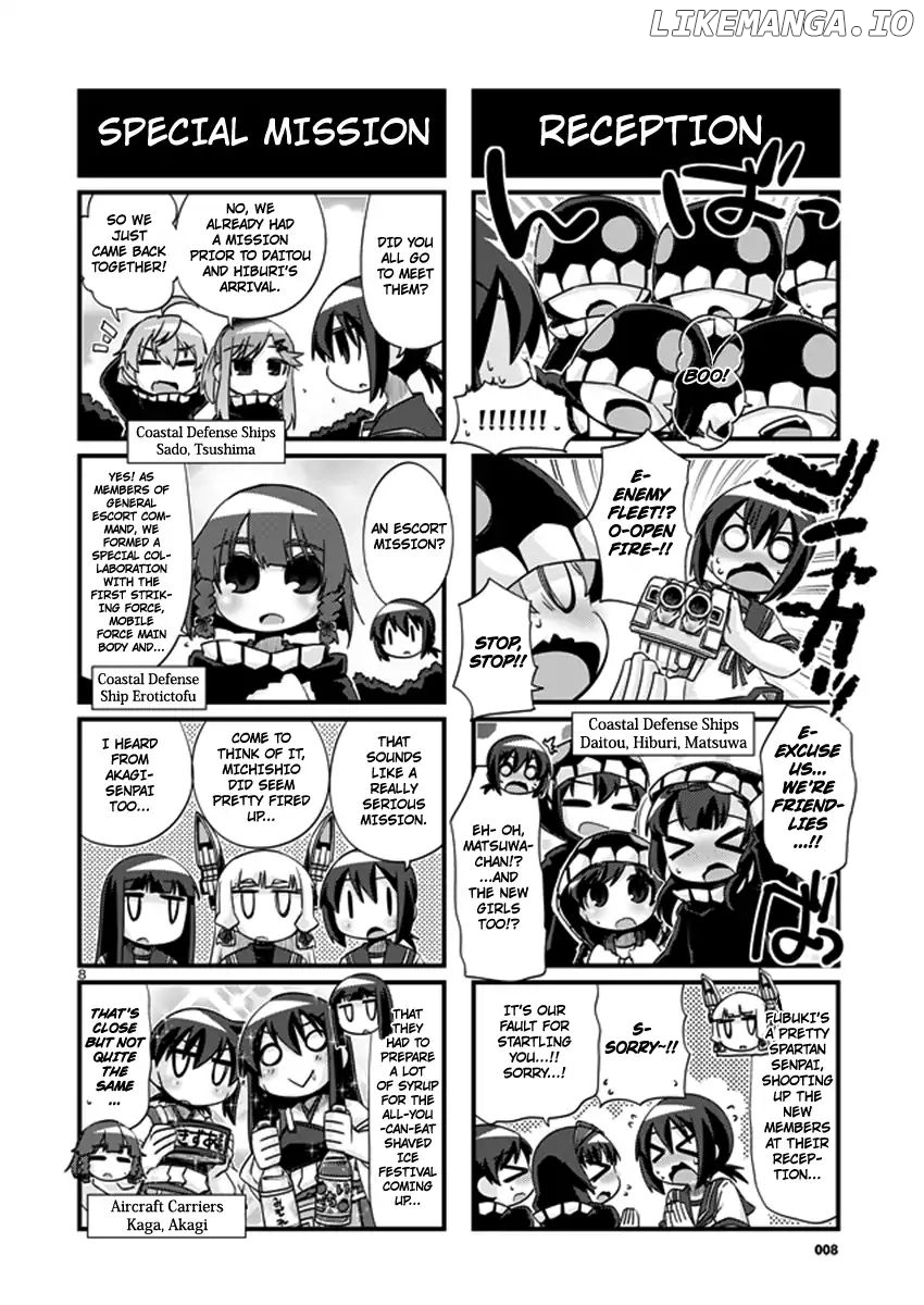 Kantai Collection - Kankore - 4-koma Comic - Fubuki, Ganbarimasu! chapter 204 - page 8