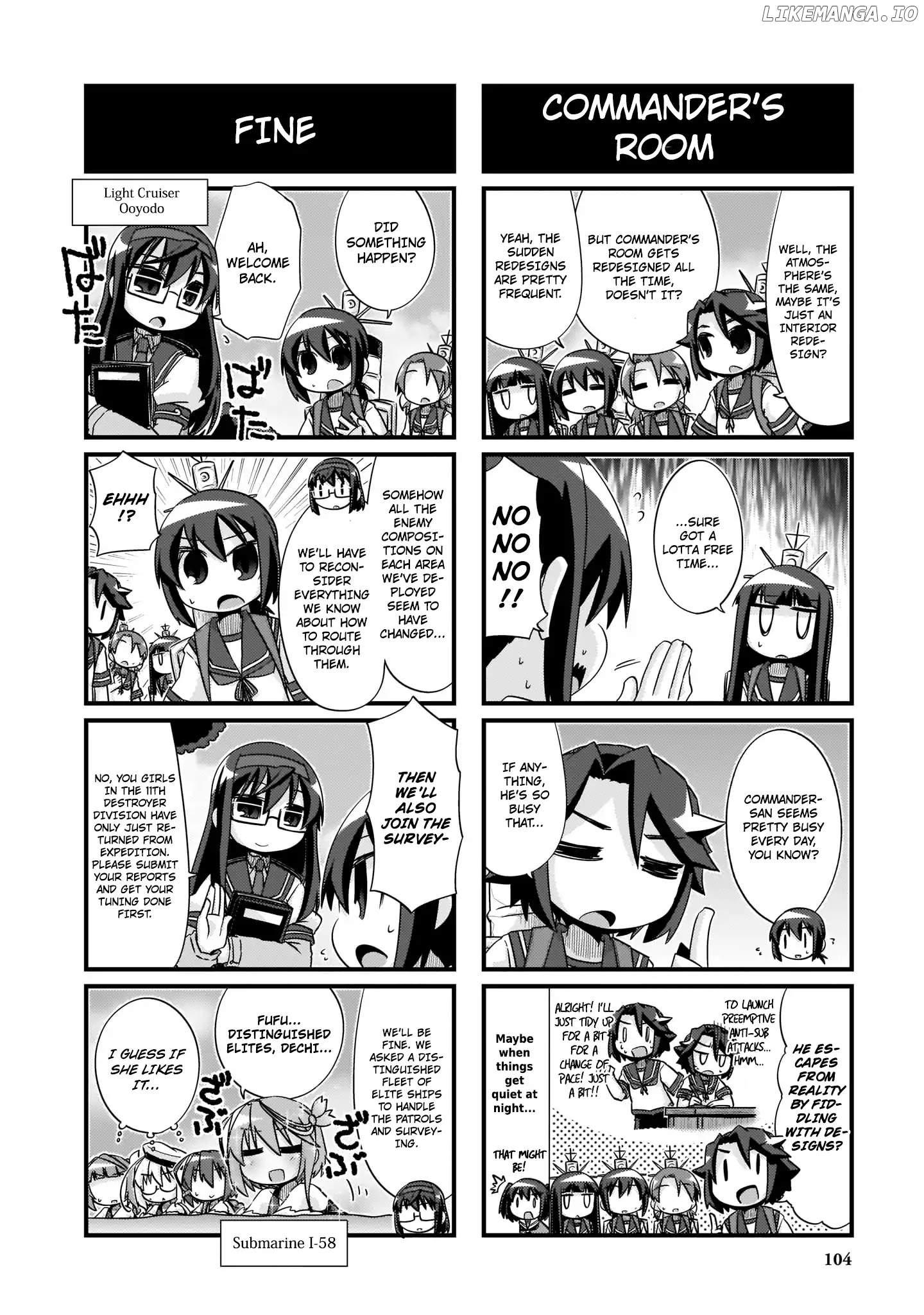 Kantai Collection - Kankore - 4-koma Comic - Fubuki, Ganbarimasu! chapter 205 - page 2