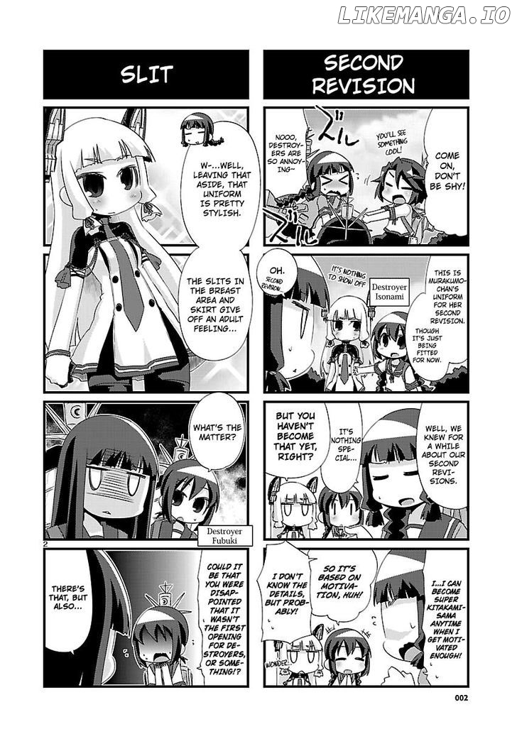 Kantai Collection - Kankore - 4-koma Comic - Fubuki, Ganbarimasu! chapter 96 - page 2