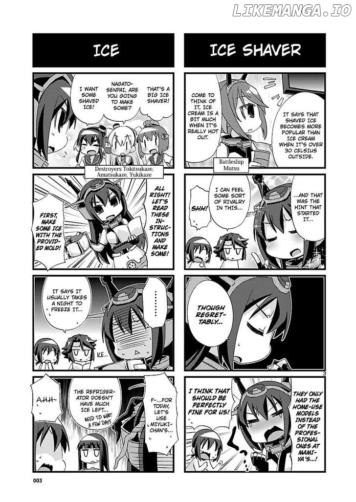 Kantai Collection - Kankore - 4-koma Comic - Fubuki, Ganbarimasu! chapter 97 - page 3