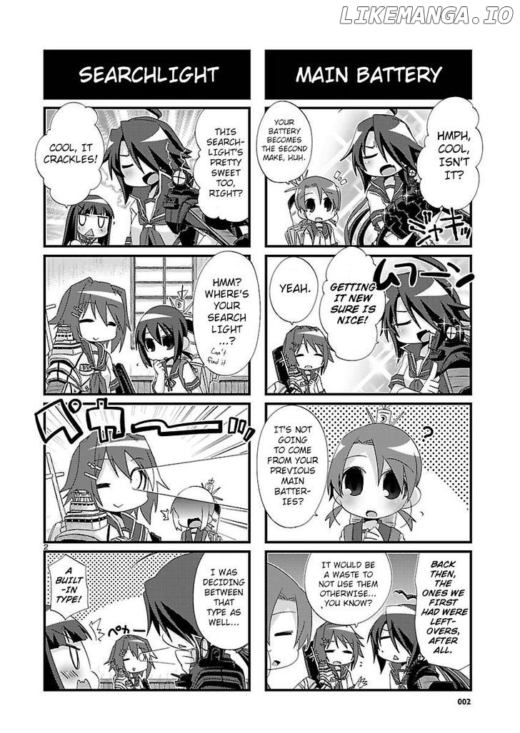 Kantai Collection - Kankore - 4-koma Comic - Fubuki, Ganbarimasu! chapter 102 - page 2