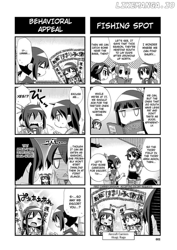 Kantai Collection - Kankore - 4-koma Comic - Fubuki, Ganbarimasu! chapter 104 - page 2