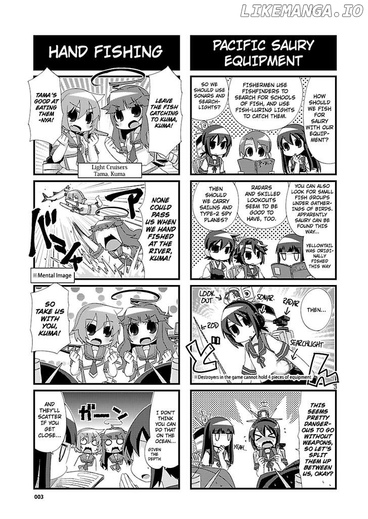 Kantai Collection - Kankore - 4-koma Comic - Fubuki, Ganbarimasu! chapter 104 - page 3