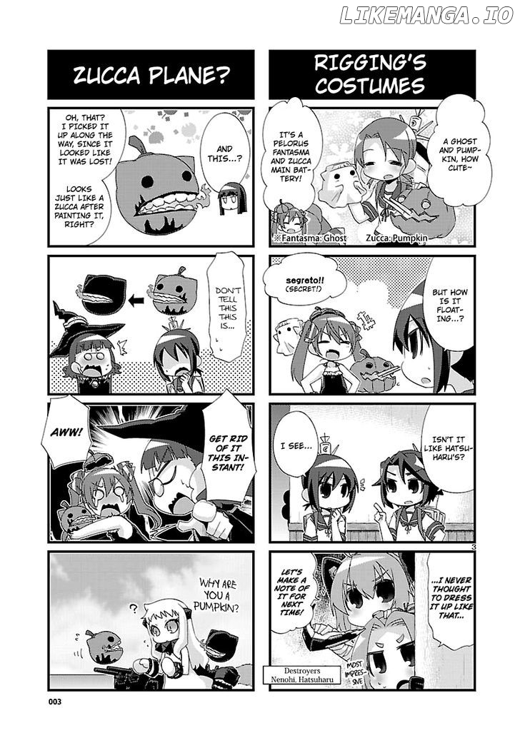 Kantai Collection - Kankore - 4-koma Comic - Fubuki, Ganbarimasu! chapter 105 - page 3
