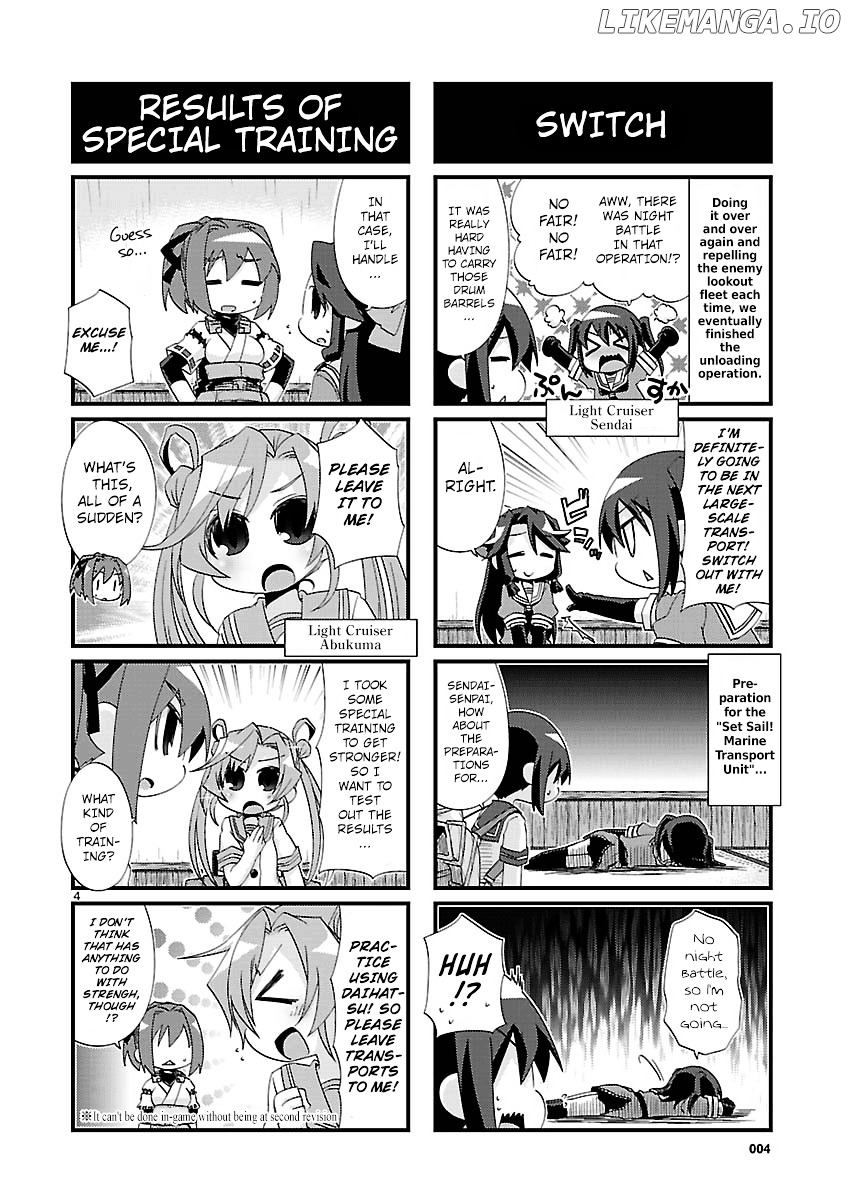 Kantai Collection - Kankore - 4-koma Comic - Fubuki, Ganbarimasu! chapter 109 - page 4