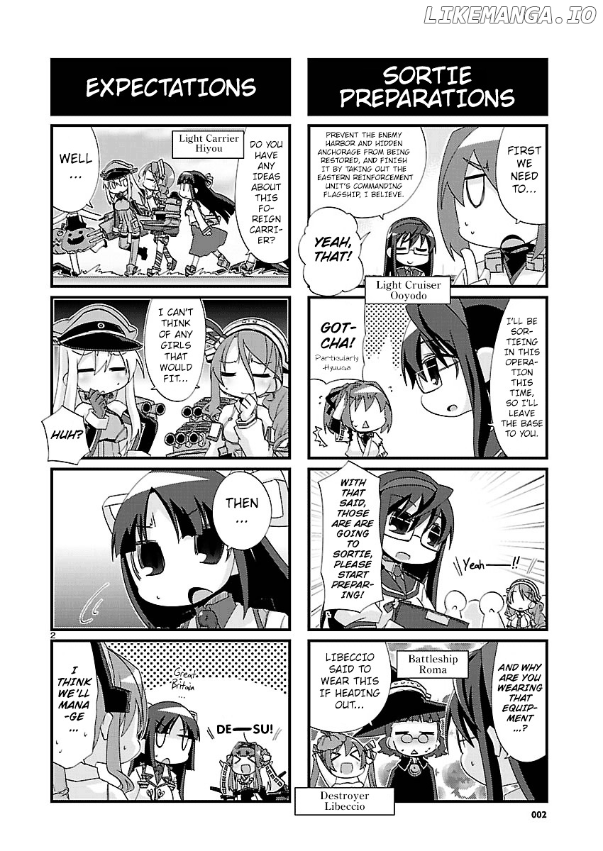 Kantai Collection - Kankore - 4-koma Comic - Fubuki, Ganbarimasu! chapter 110 - page 2