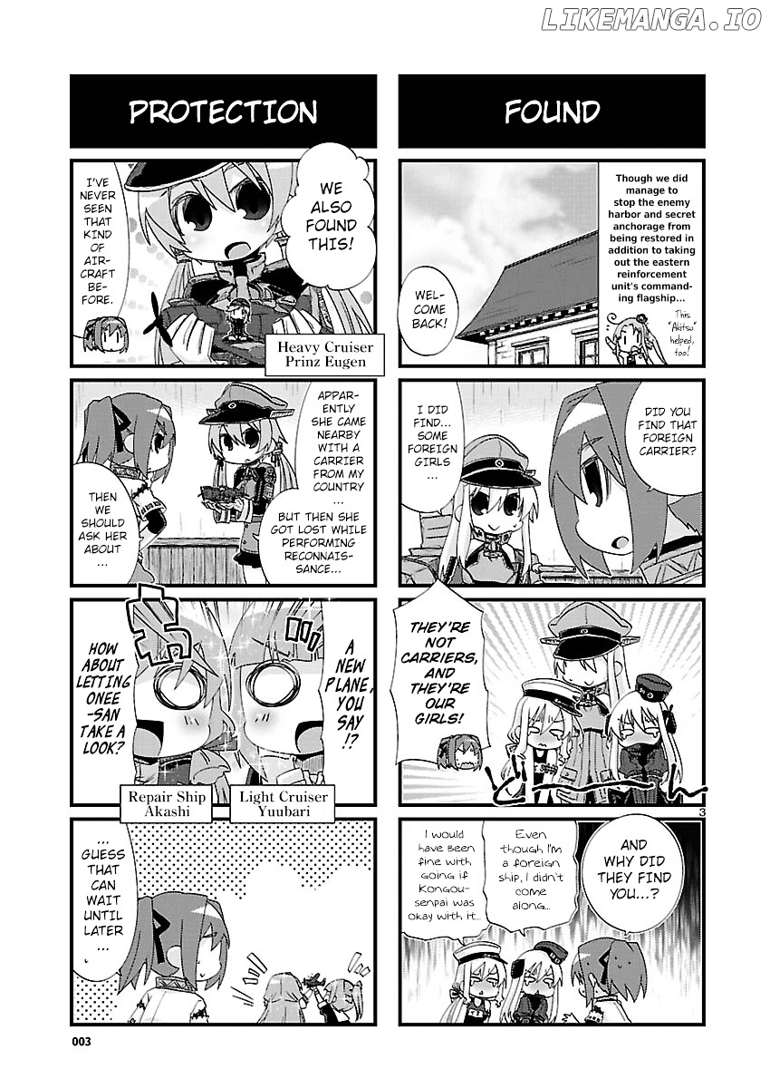 Kantai Collection - Kankore - 4-koma Comic - Fubuki, Ganbarimasu! chapter 110 - page 3