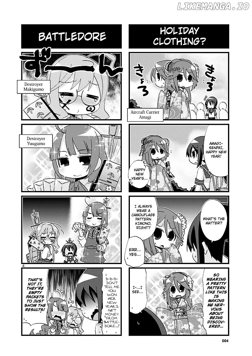 Kantai Collection - Kankore - 4-koma Comic - Fubuki, Ganbarimasu! chapter 112 - page 4