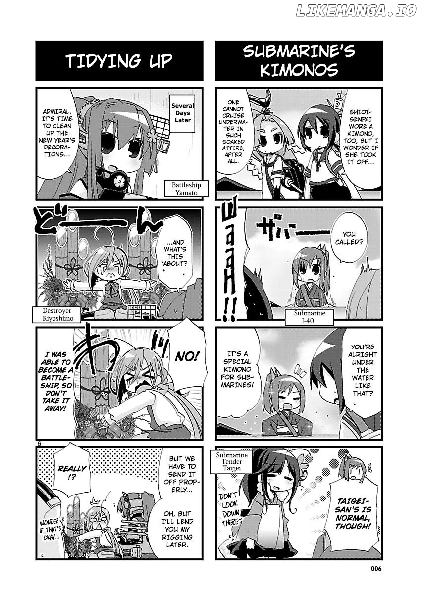 Kantai Collection - Kankore - 4-koma Comic - Fubuki, Ganbarimasu! chapter 112 - page 6