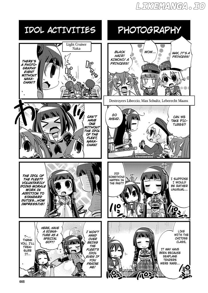 Kantai Collection - Kankore - 4-koma Comic - Fubuki, Ganbarimasu! chapter 113 - page 5